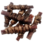 All natural liver wrapped beef collagen stick dog chew