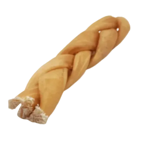 All natural braided collagen dog chew