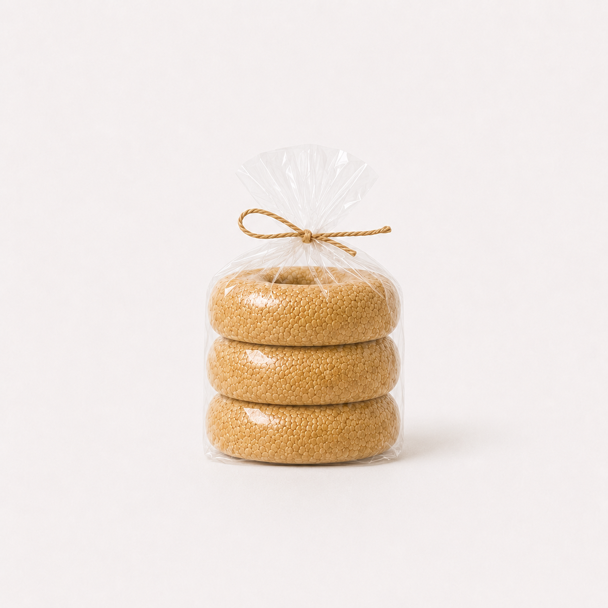3″ Buffalo Collagen Bagels - Bundle (6 Pack or 12 Pack)