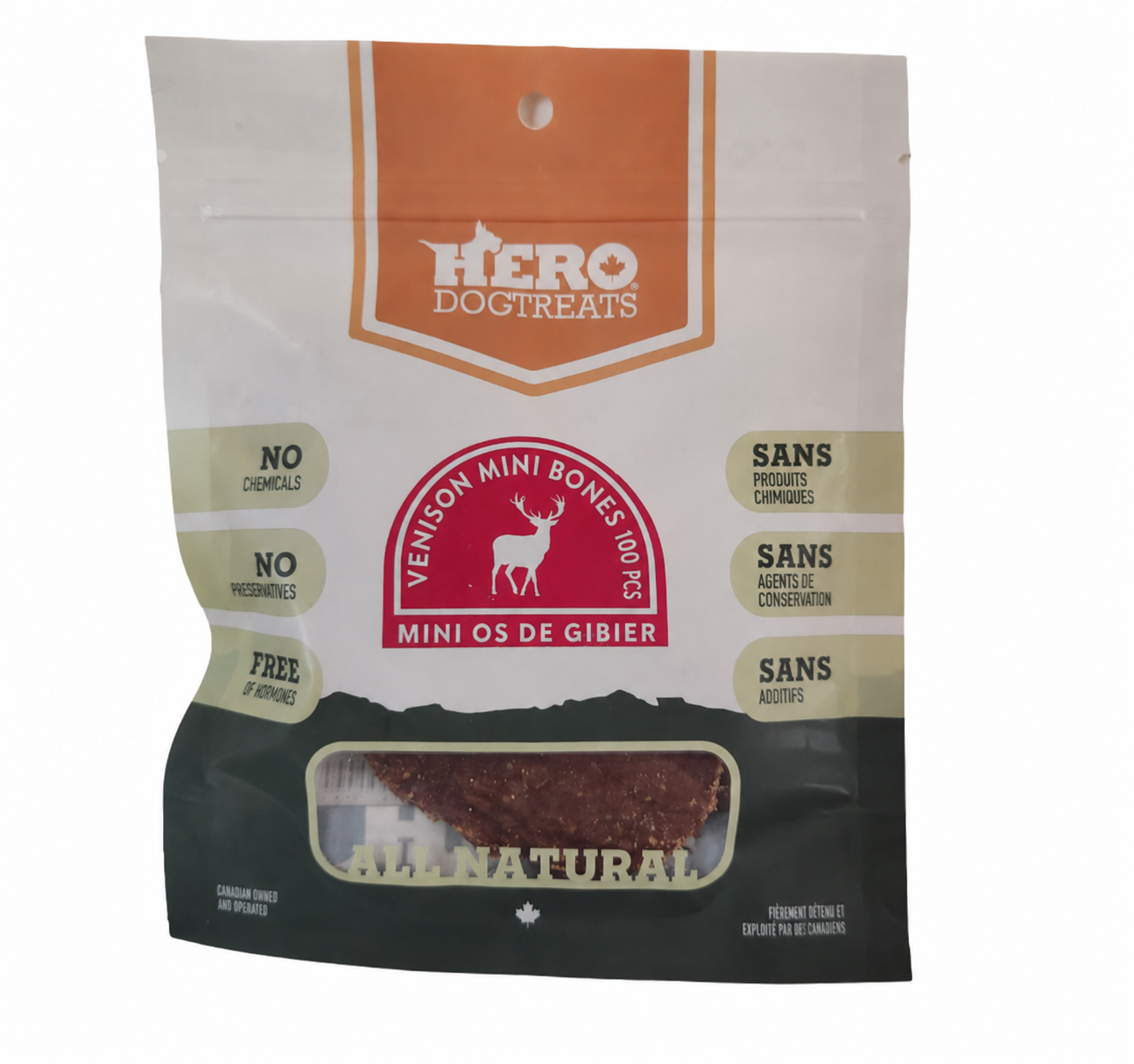 Hero Venison Mini Bones