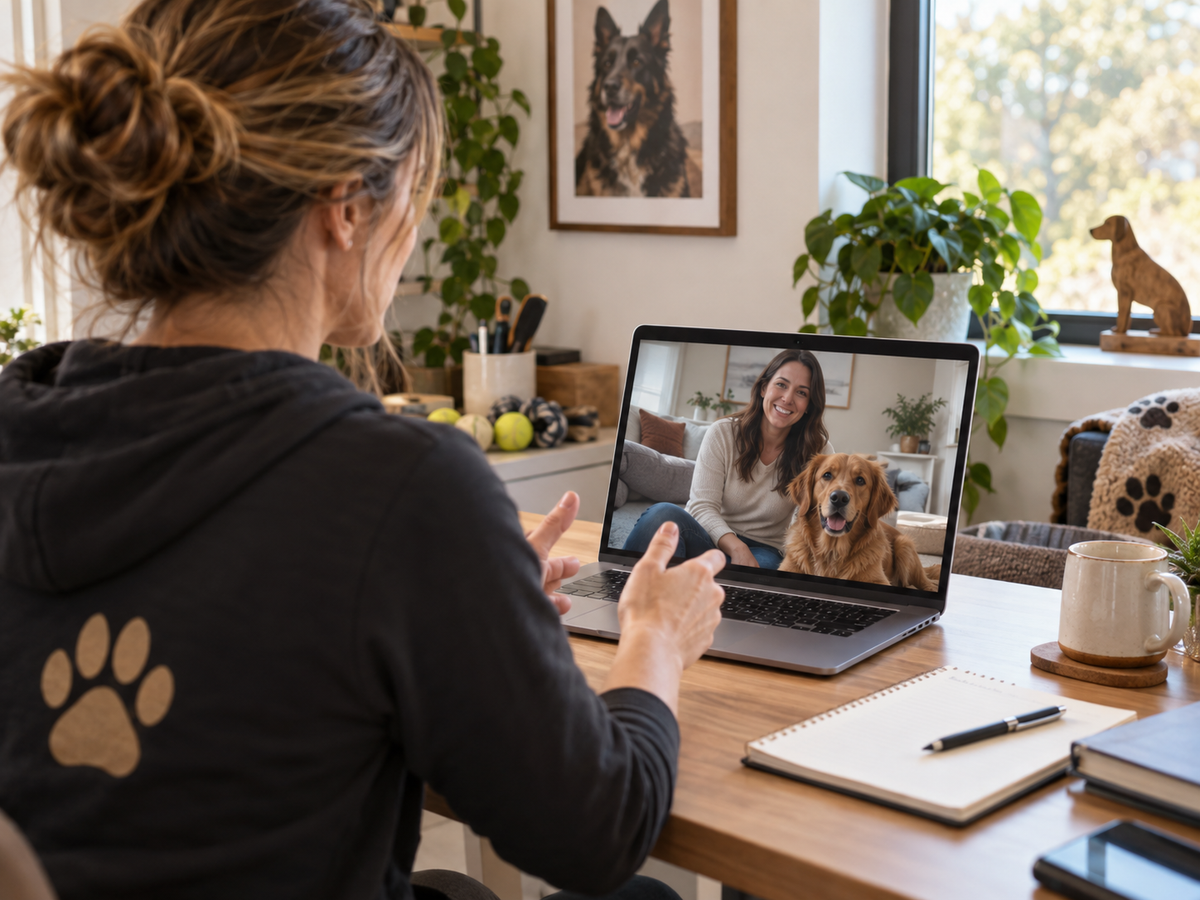 Virtual Dog Training Session | 30 Minutes