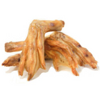 Dog chew treat on a white background