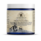 Jar of 'Fido's Flora' by Adored Beast Apothecary on a white background