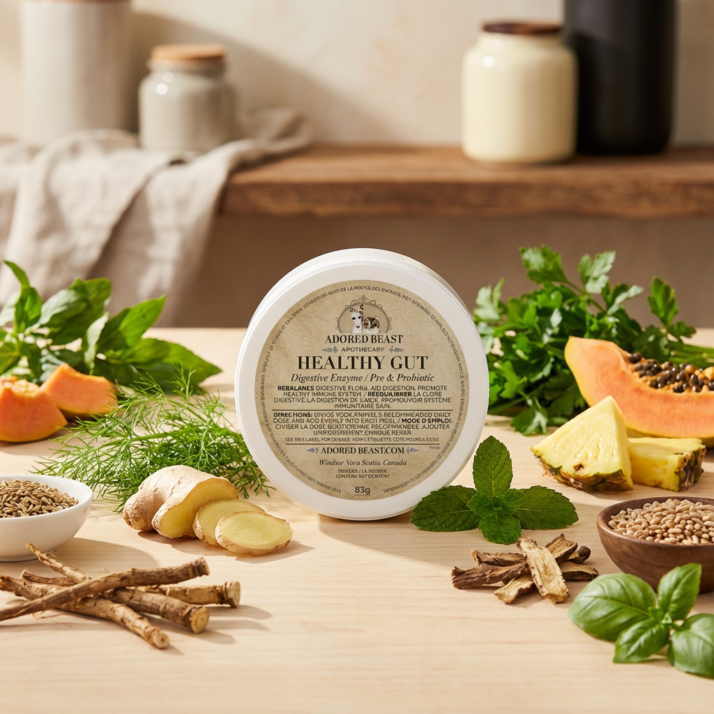 Adored Beast Healthy Gut | Digestive Enzyme / Pre & Probiotic