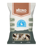 Hero Dogtreats package with rabbit ears on a white background