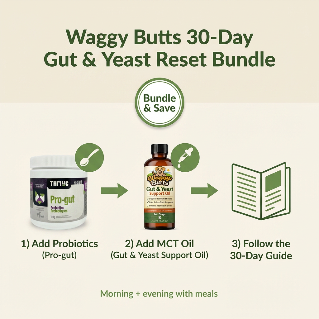 30-Day Gut & Yeast Reset Bundle for Dogs