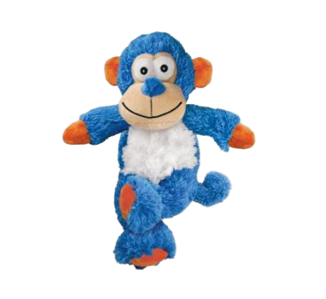 Blue monkey plush toy