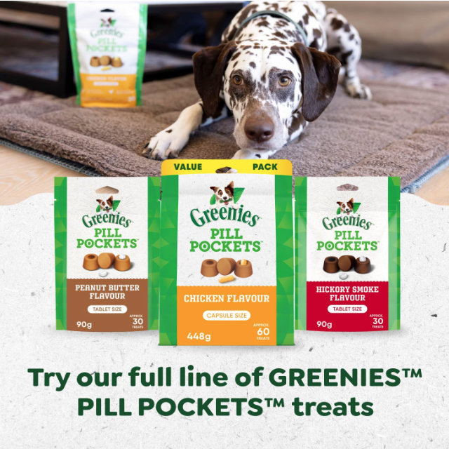 Greenies Pill Pockets | Capsule Size Chicken Flavour – 30 Count (Copy)