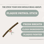 Hero | Plaque Patrol Functional Collagen Stick Dog Chew – 6″