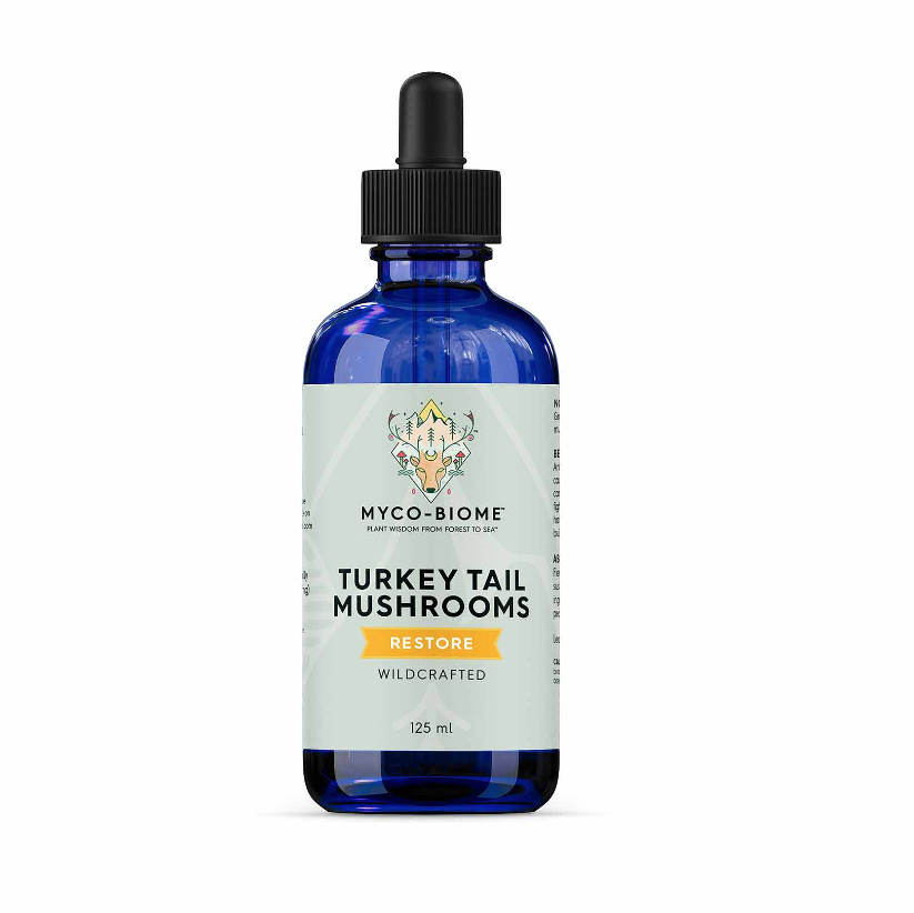 Myco-Biome Turkey Tail Mushrooms | Liquid Extract