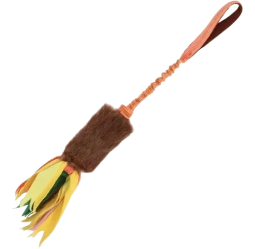 Fur Tug Toy with Fringe